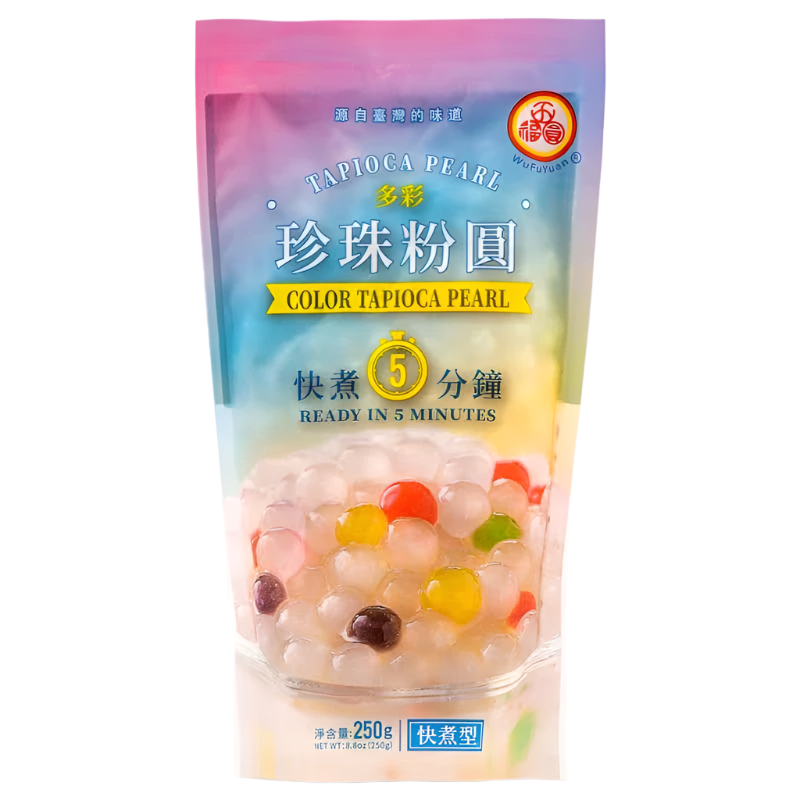 Wufutuan Colour Tapioca Pearls 250g