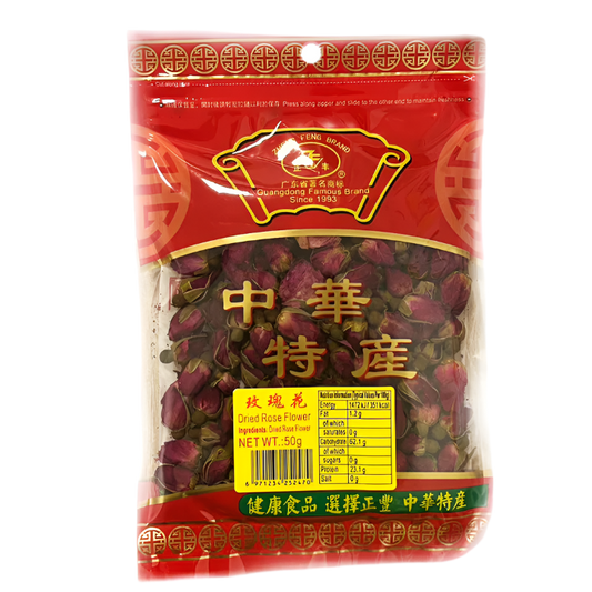 Zheng Feng Dried Rose Flower 50g