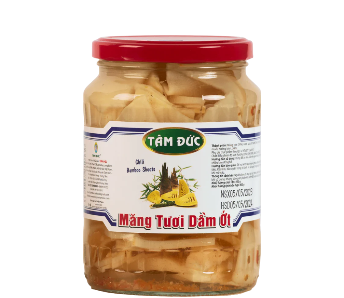 Tam Duc Jar of Bamboo Shoots with Chilli