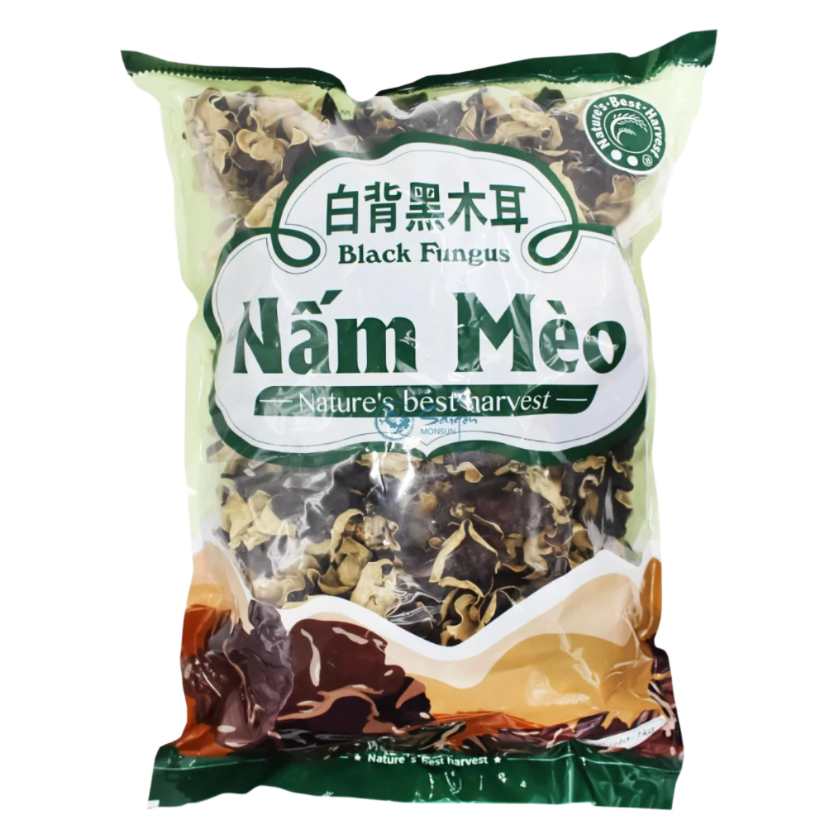 Dried Black Fungus or wood ear mushrooms 100g