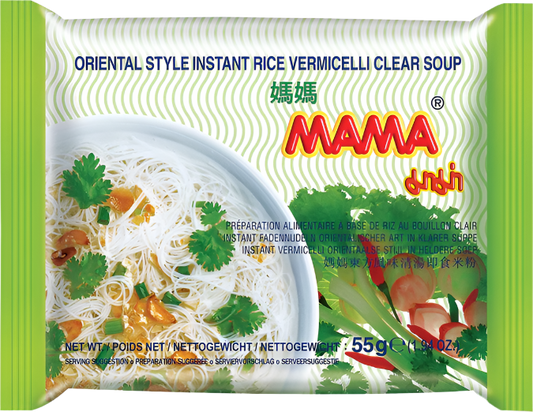 Mama Oriental Style Instant Rice Vermicelli Clear Soup 55g