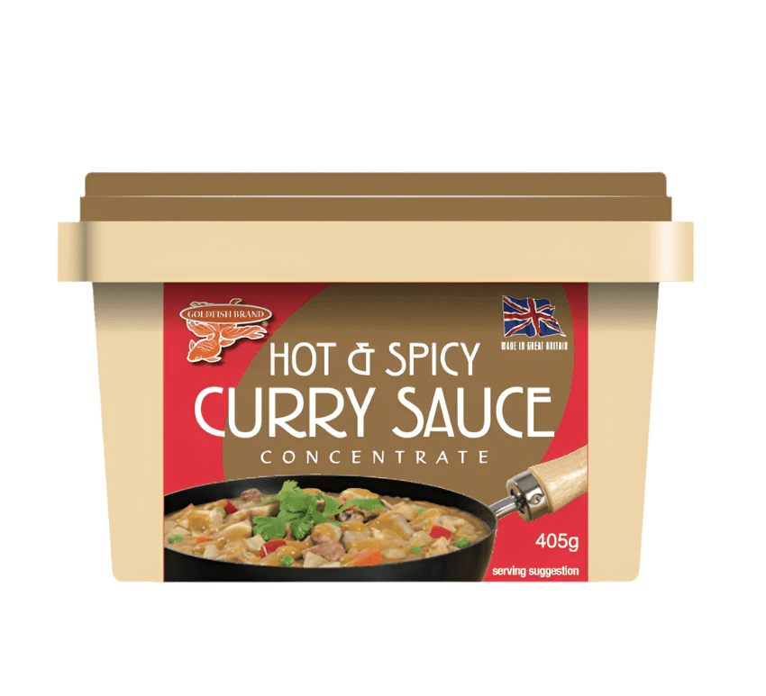 Goldfish Hot & Spicy Chinese Curry Sauce - The Tasty Wok