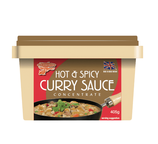 Goldfish Hot & Spicy Chinese Curry Sauce - The Tasty Wok