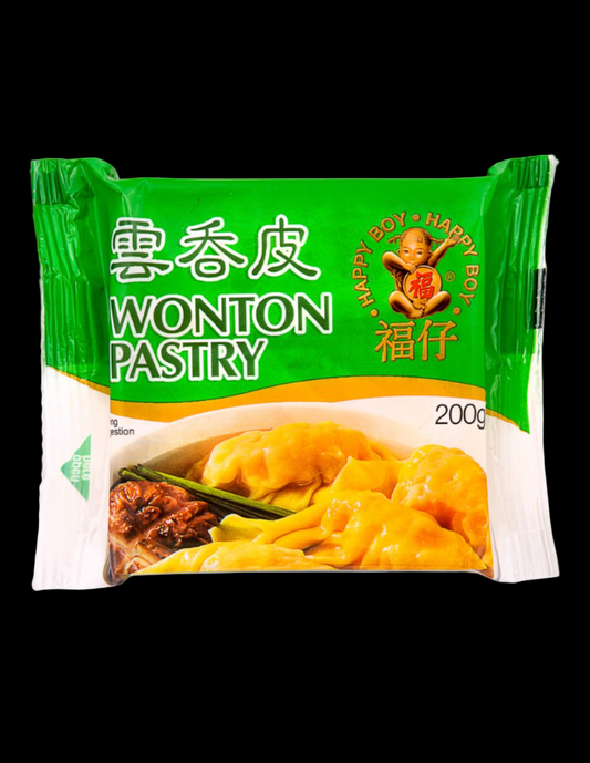 Happy Boy Wonton Pastry 200g Frozen