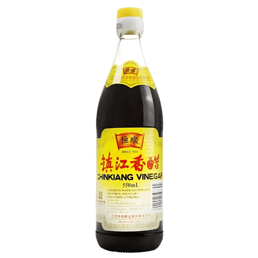 Heng Shun Black Rice Vinegar 550ml - The Tasty Wok