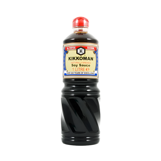 KiKKOMAN SOY SAUCE 1Ltr RED LABEL