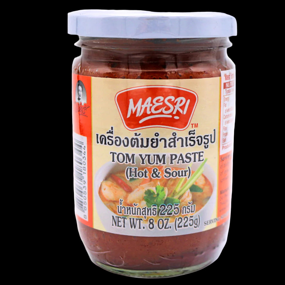 Maesri Tom Yum Paste Hot & Sour 225g