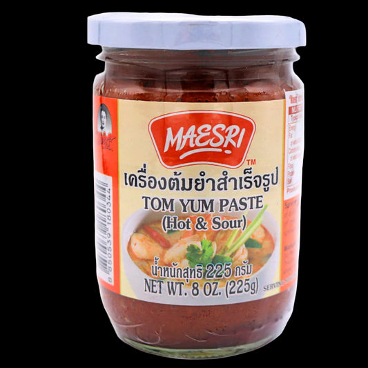 Maesri Tom Yum Paste Hot & Sour 225g