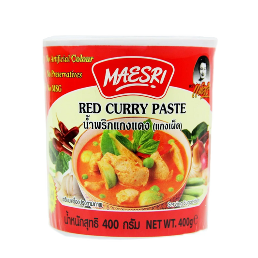 Maesri Red Curry Paste 400g