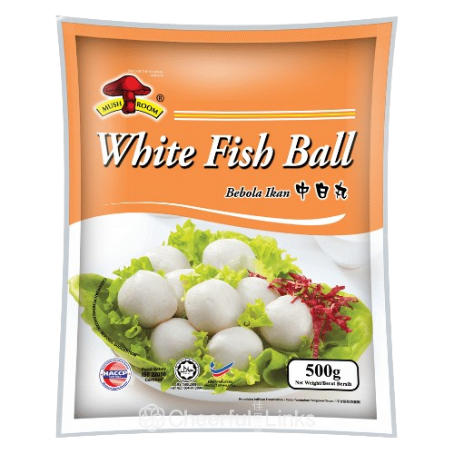 White Fish Ball Mushroom Brand 