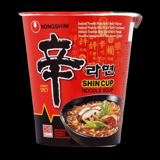 Shin Ramyun CUP Noodle Soup 68g (Gourmet Spicy)