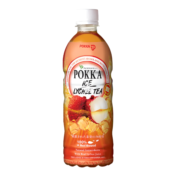 Poca Ice Lychee Tea 500ml Bottle