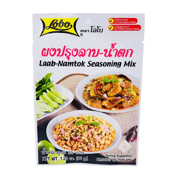 THAI LAAB NAMTOK SEASONING 30G - The Tasty Wok