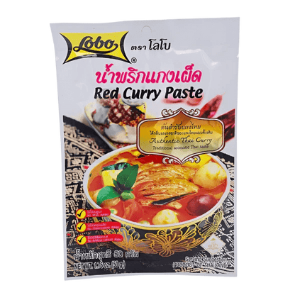 THAI RED CURRY PASTE 50G - The Tasty Wok