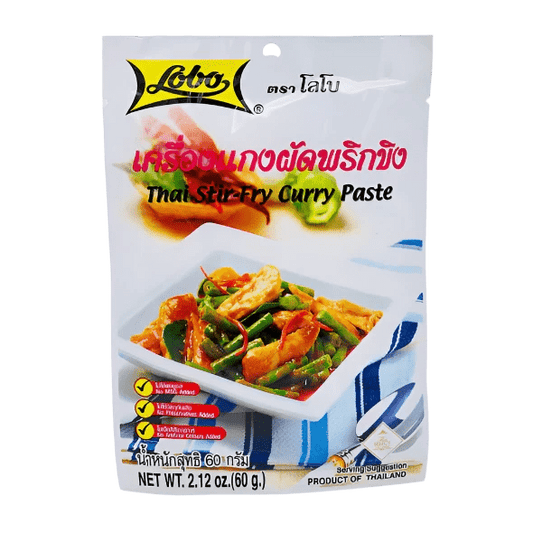 THAI STIR FRY CURRY PASTE 60G - The Tasty Wok