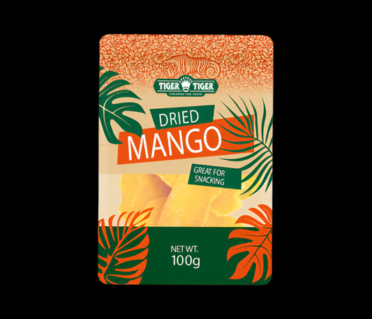 Tiger Tiger Dried Mango Slices 100g